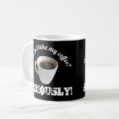 Comment je prends mon café ? Mug (Devant gauche)