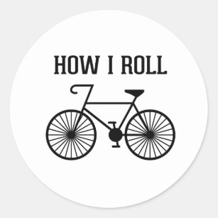 Comment je roule des autocollants de bicyclette
