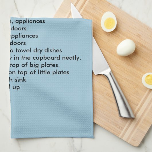 Comment laver les plats Cuisine Tea Serviette (Quart Plié)