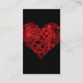 Comment le coeur fonctionne des cartes de visite (Dos)