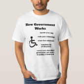 Comment le gouvernement fonctionne T-shirt fauteui (Devant)