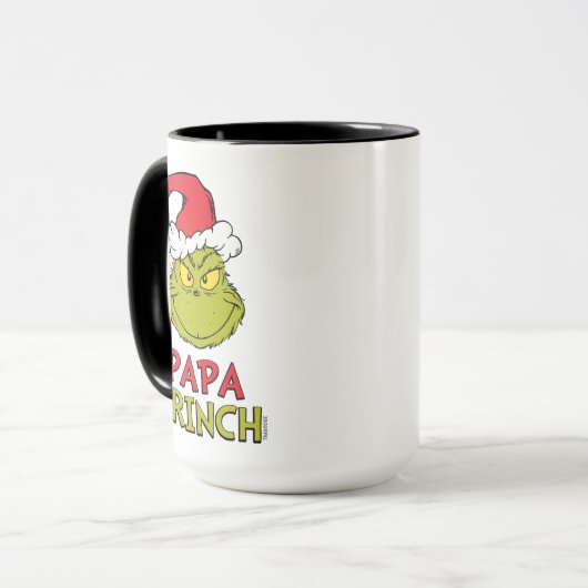Comment le pouce a volé Noël | Papa Grinch Mug (Devant gauche)