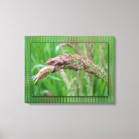 Comment l'herbe pousse la toile Imprimer (Recto)