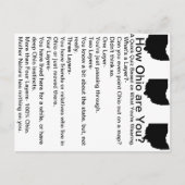 Comment l'Ohio sont-ils vous ? Carte postale (Devant)