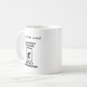 Comment mon cerveau fonctionne drôle Mug (Devant gauche)