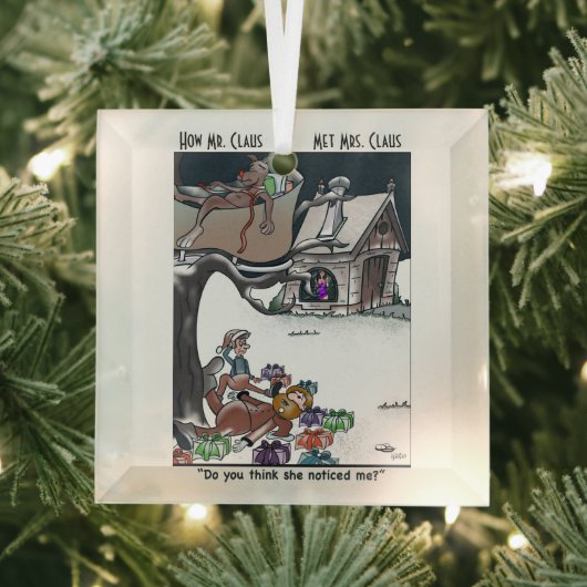 Comment Père Noël a rencontré Mme Claus Ornement C (Insitu)