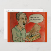 Comment Pouvez-Vous Être Chaussures ? Carte postal (Devant / Derrière)