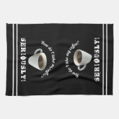 Comment Prends-Je Mon Café ? Linges de cuisine (Horizontal)