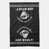 Comment Prends-Je Mon Café ? Linges de cuisine (Vertical)