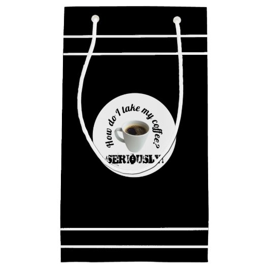 Comment Prends-Je Mon Café ? Sac Cadeau (Devant)