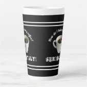 Comment Prends-Je Mon Café ? Tasse latte (Devant)