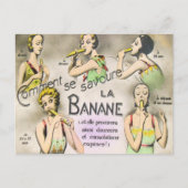 Comment Profiter D'Une Carte Postale Banana (Devant)