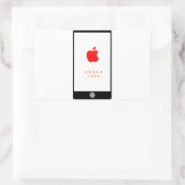 Comment supprimer les autocollants sur iphone (Sac)