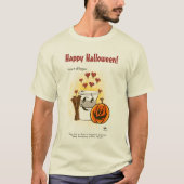 Comment tout a commencé Halloween T-shirt naturel (Devant)