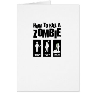 Comment tuer un ZOMBI