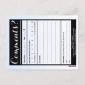 commentaarkaart voor mailinglijst: watersmog briefkaart (Achterkant)