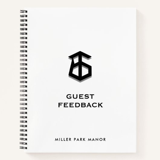 Commentaires clients Livre d'invités (Devant)