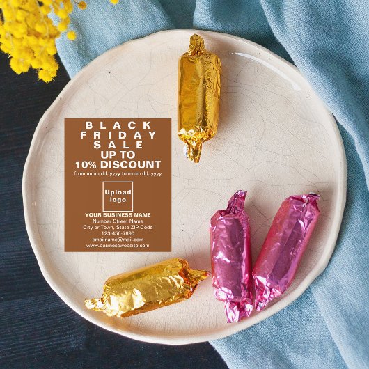 Commerce Black Vendredi Vente sur prospectus Brown