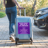 Commerce Black Vendredi Vente sur Sticker en Vinyl (Valise Insitu)