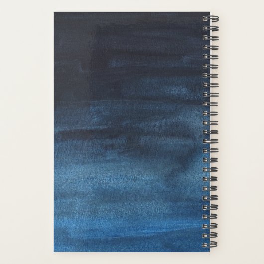 Commerce du logo bleu de la marine moderne (Dos)