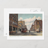 Commerce St., Dallas, Texas 1905 Vintage Briefkaart (Voorkant / Achterkant)