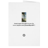 Commerce vintage, puits de pétrole avec les travai (Dos)