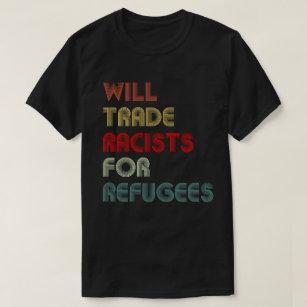 Commercera des racistes pour le T-shirt de