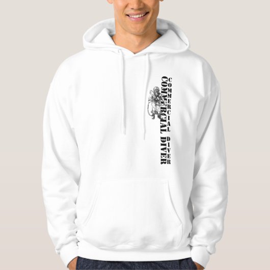 Commercial Diver Hoodie (Voorkant)