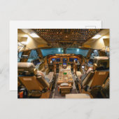 Commercial Jet Cockpit Briefkaart (Voorkant / Achterkant)