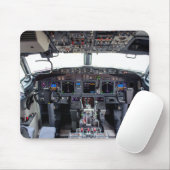 Commercial Jet Cockpit Muismat (Met muis)