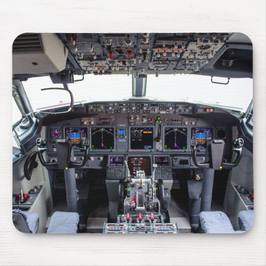 Commercial Jet Cockpit Muismat (Voorkant)