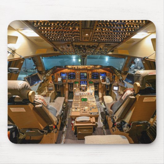 Commercial Jet Cockpit Muismat (Voorkant)