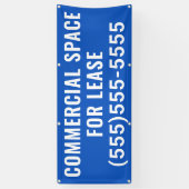 Commercial Space for Lease Banner (Verticaal)