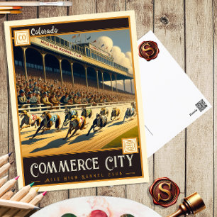 Commercie Stad, Colorado BRIEFKAART