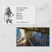 Commercieel duikend Visitekaartje (Voorkant / Achterkant)