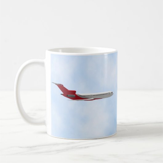 Commercieel straalvliegtuig: 3D Model: Koffie Mok (Links)