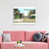Commercieel Uitzicht Canvas Afdruk (Insitu (Woonkamer))