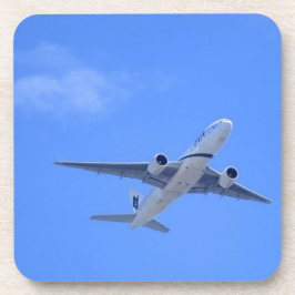 Commerciële luchtvaartmaatschappij drankjes onderzetter