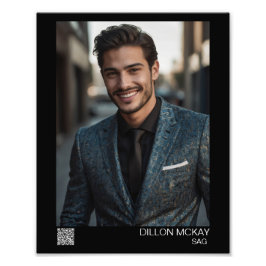 Commerciële Print Headshot 8x10 Fotovergroting Foto Afdruk