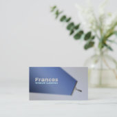Commerciële schoonmaakbeurten visitekaartjes (Staand voorkant)