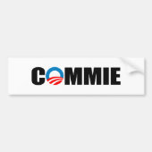 COMMIE BUMPERSTICKER (Voorkant)