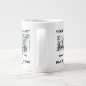 Commis à la poste de chemin de fer 1926 Jumbo Mug (Dos)