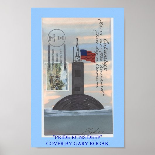 COMMISSARIS USS COLUMBUS POSTER (Voorkant)