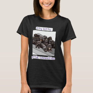 commissie Itty Bitty Pittie T-shirt