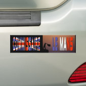 "Commissie (VK)" van de heer Flagman Bumpersticker (Op auto)