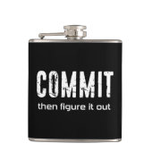 Commit zoek het dan uit heupfles (Voorkant)