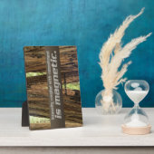 Commitment Inspirerend Photo Plaque Fotoplaat (Zijkant)