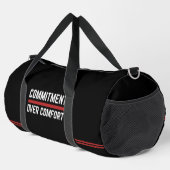 Commitment Over Comfort Gym Duffel Bag Plunjezak (Rechterhoek)