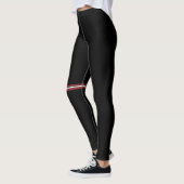 Commitment Over Comfort Gym Motivation Leggings (Gauche)