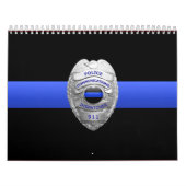 Commo 911 Expédition Léger Ligne Bleue Calendrier (Protection)